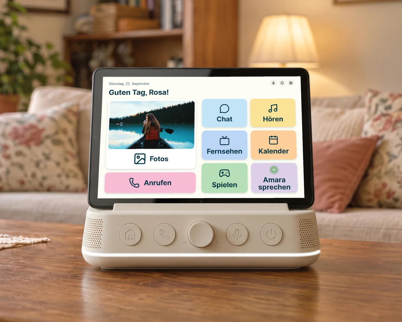 Amara tablet and dock